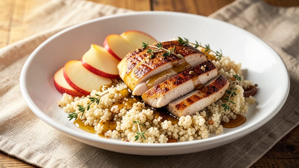 Applebee's Chicken Apple Quinoa Recipe: Sweet-Tart Chicken with Crunchy Apple Quinoa Bites