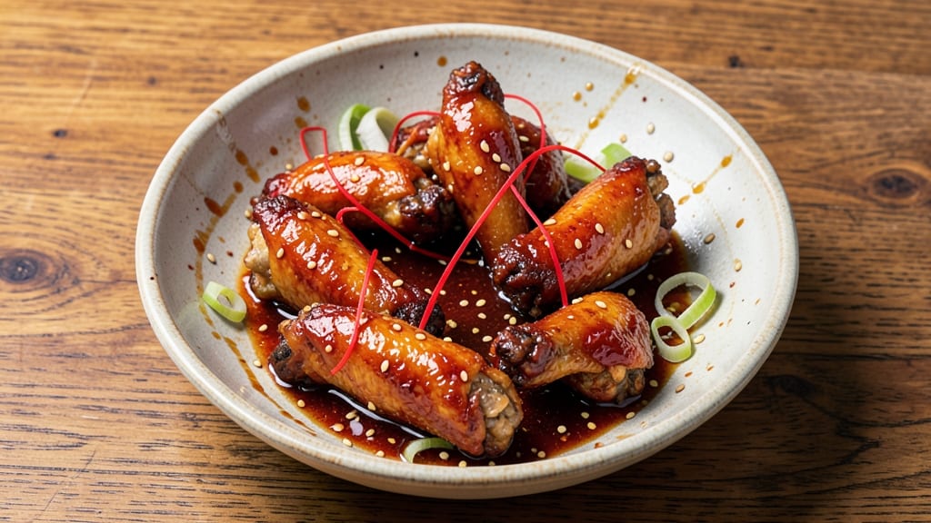Asian Sweet Spicy Chicken Wings Recipe: Glossy Honey-Chili Glaze for Crispy Bites