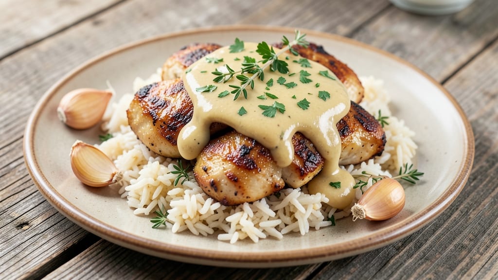 Boursin Chicken and Rice Recipe: Herb-Infused One-Pan Dinner