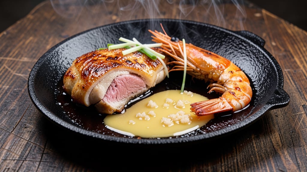 Benihana Hibachi Chicken and Shrimp Recipe: Sizzling Wok Showcase With Garlic Butter Flavor