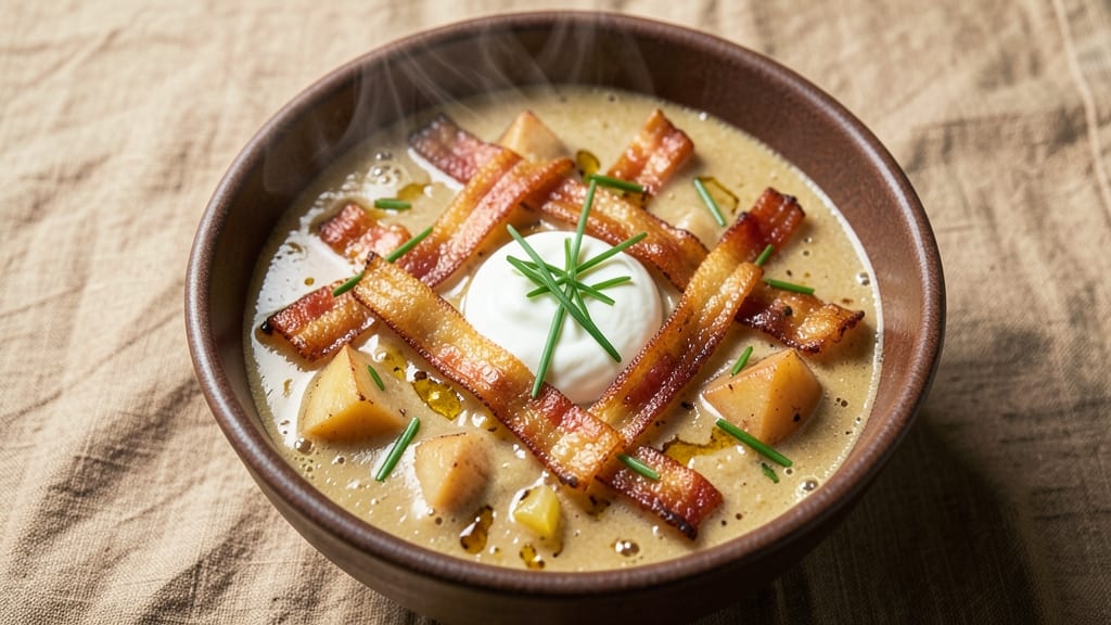 Baked Potato Soup Recipe With Chicken Broth: Velvety Creaminess Without Heavy Cream