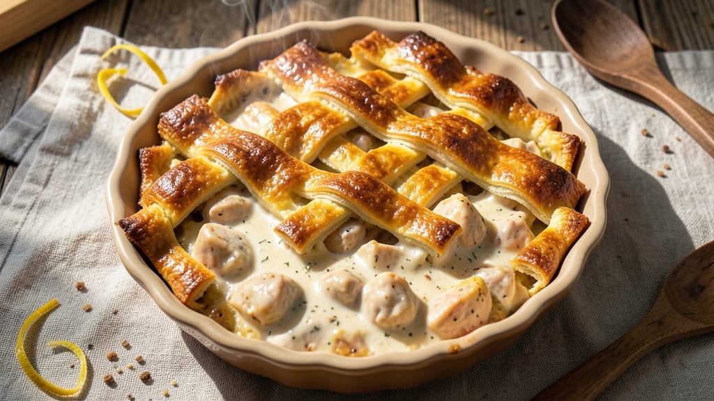 Bisquick Chicken Pie Recipe No Vegetables: One-Pan Creamy Comfort in 20 Minutes