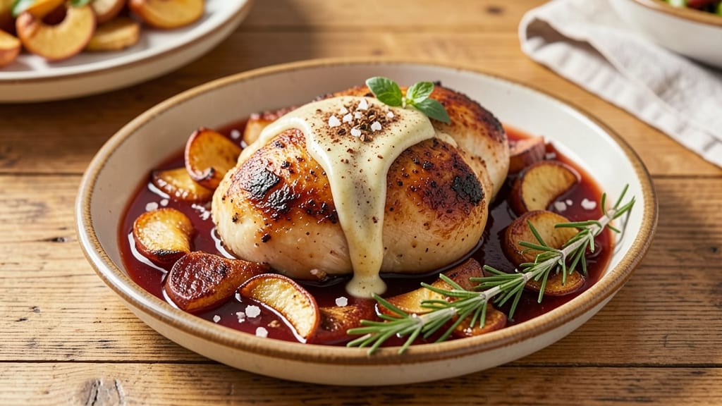 Apple Cider Baked Chicken Recipe: Spiced Apple Cider Glaze for Juicy Results