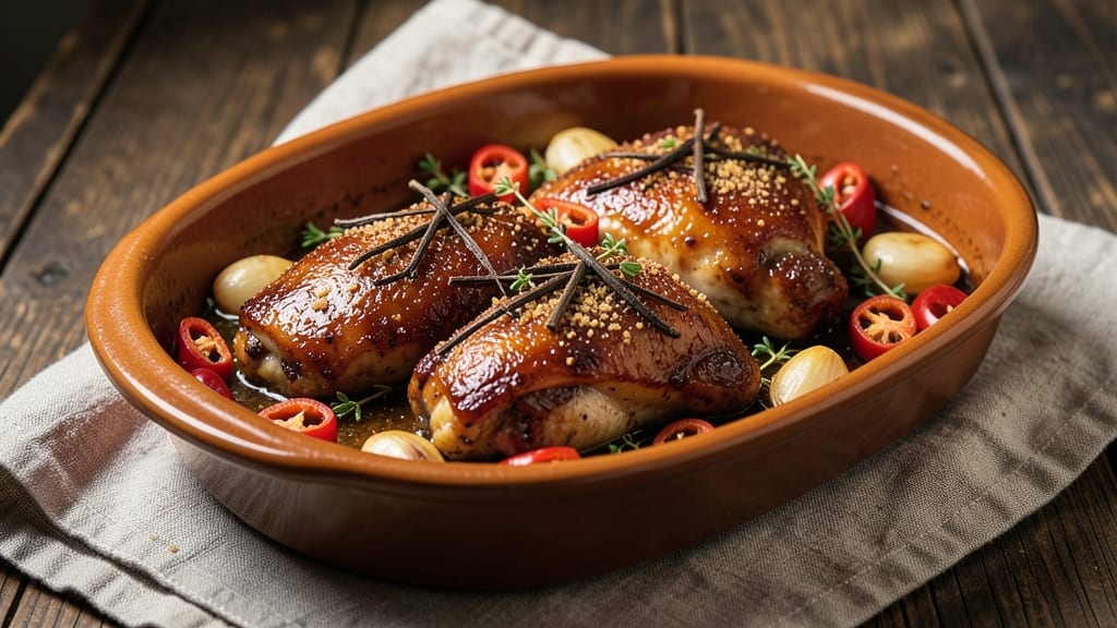Bake Chicken Jamaican Style Recipe: Jerk-Spiced Crust and Tender Centers