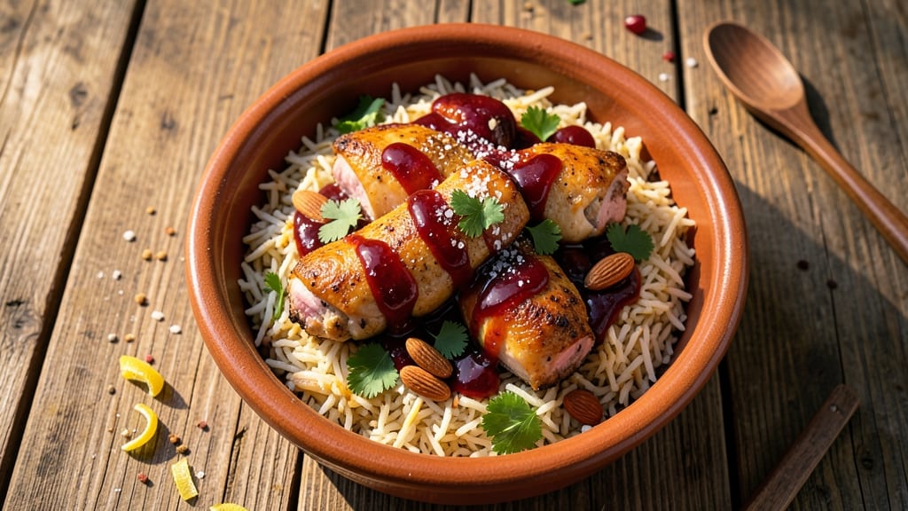 Armenian Chicken and Rice Recipe: Spiced Yogurt-Marinated Tender Bites