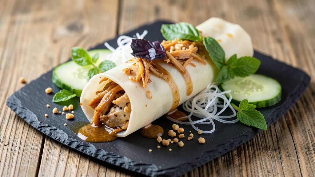 Bang Bang Chicken Rice Paper Rolls Recipe: Crispy Wraps With Creamy Spicy Kick