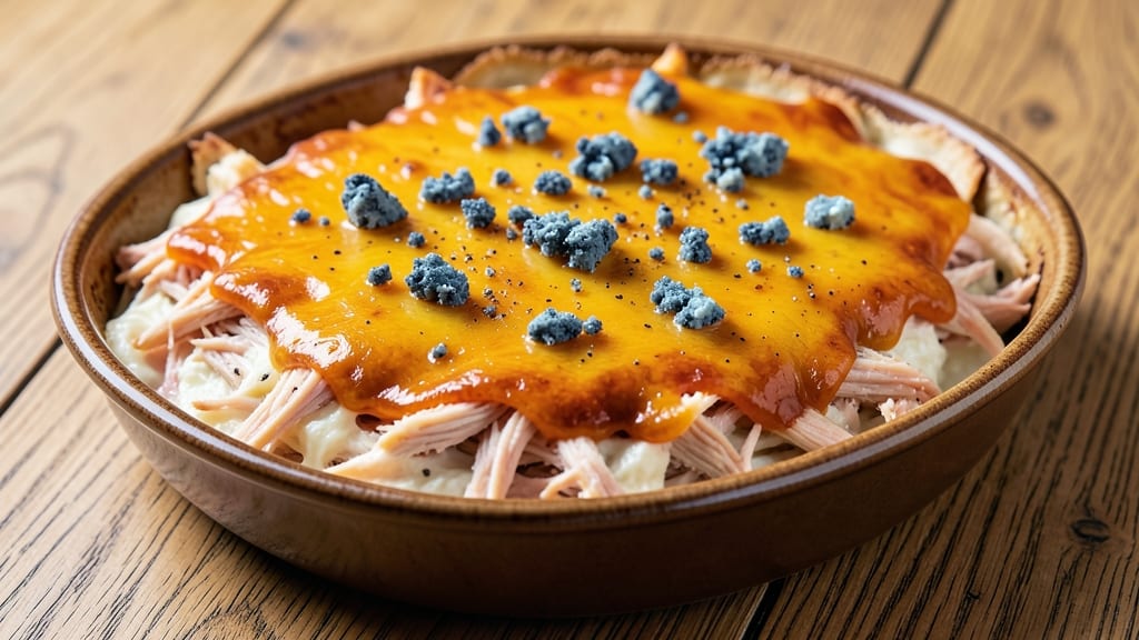 Buffalo Chicken Dip Recipe With Sweet Baby Ray's Buffalo Sauce: Crispy Top, Gooey Pull-Apart Magic