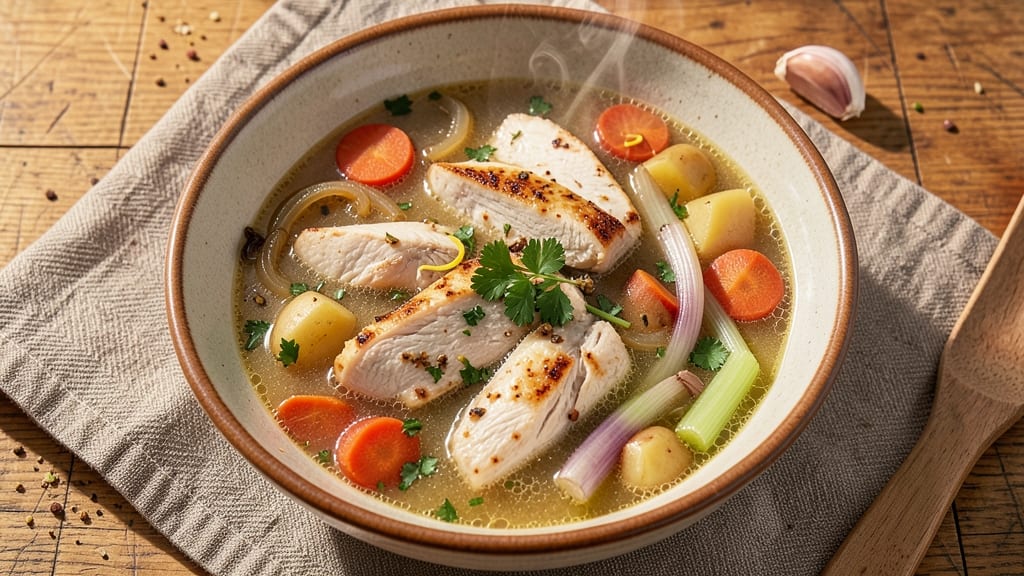 Basic Chicken Soup Recipe From Scratch: Homemade Comfort With Fresh Herbs