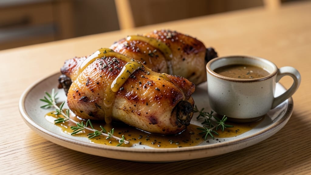 Baked Chicken Thighs With Gravy Recipe: Juicy Pan Sauce Elevates Every Bite