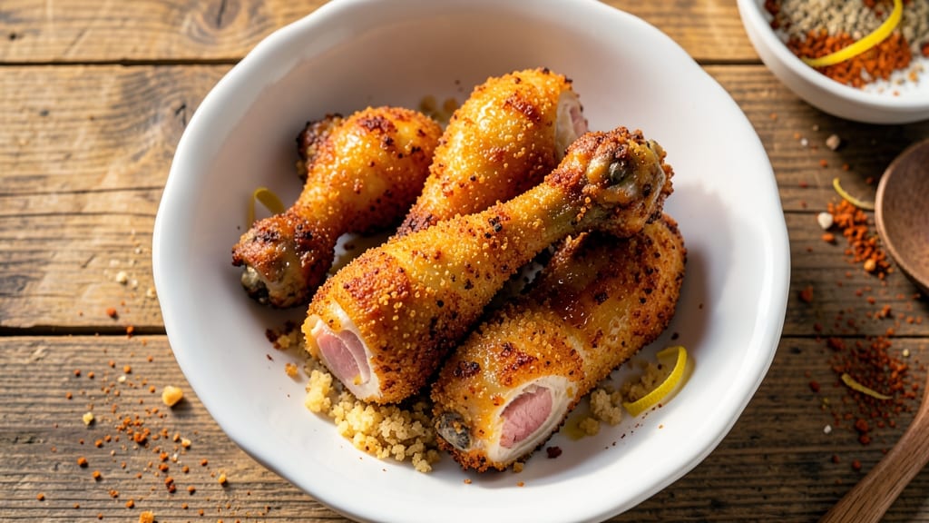 Baked Breaded Chicken Drumsticks Recipe: Crispy-Golden Crunch With Juicy Centers