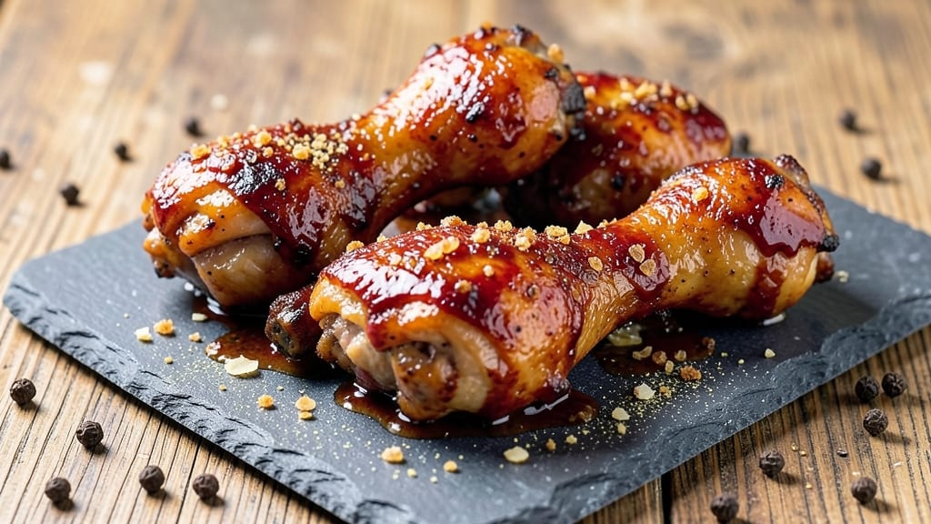 Baked Barbeque Chicken Legs Recipe: Smoky-Sweet Crust with Juicy Meat Inside