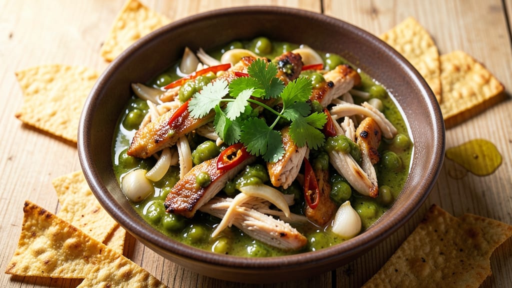 Authentic Chicken Chili Verde Recipe: Smoky Tomatillo Heat With Tender Shreds