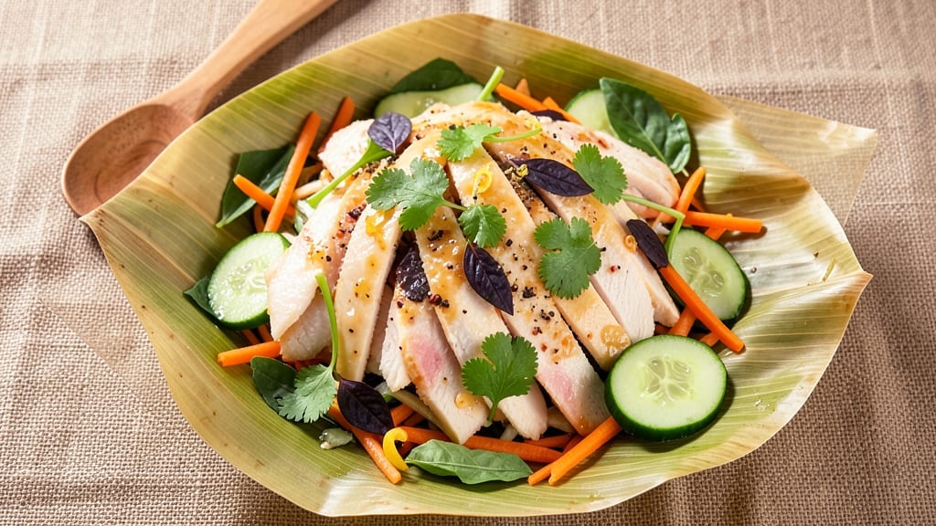 Bamboo Chicken Salad in a Pouch Recipe: Portable Protein-Packed Lunch for On-the-Go