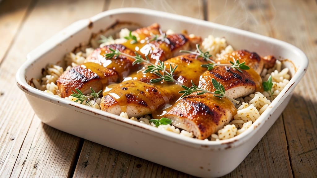 Betty Crocker's Chicken And Rice Recipe: Golden Crust, Juicy Chicken, Fluffy Rice Harmony