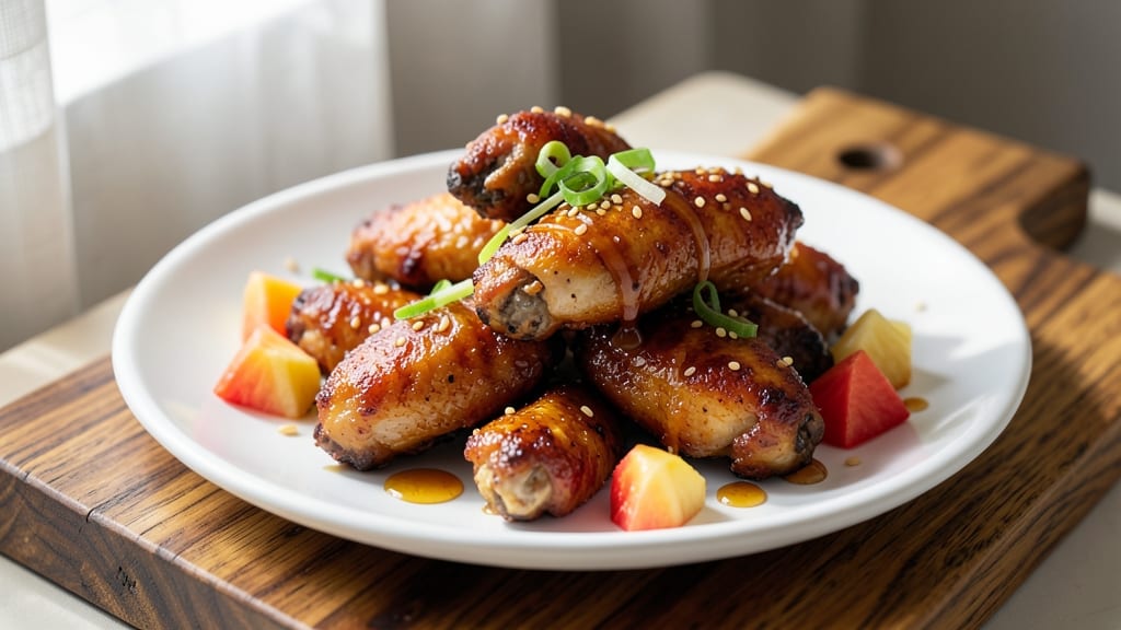 Baked Hawaiian Chicken Wings Recipe: Pineapple-Glazed Crispy Bites