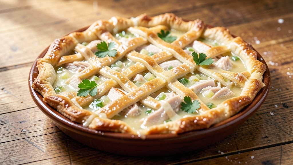 Campbell's Cream of Chicken Pot Pie Recipe: Crispy Celery Crust Meets Creamy Comfort