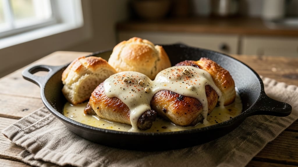 Campbell's Easy Chicken and Biscuits Recipe: Juicy Chicken with Buttery Biscuits in One Pan