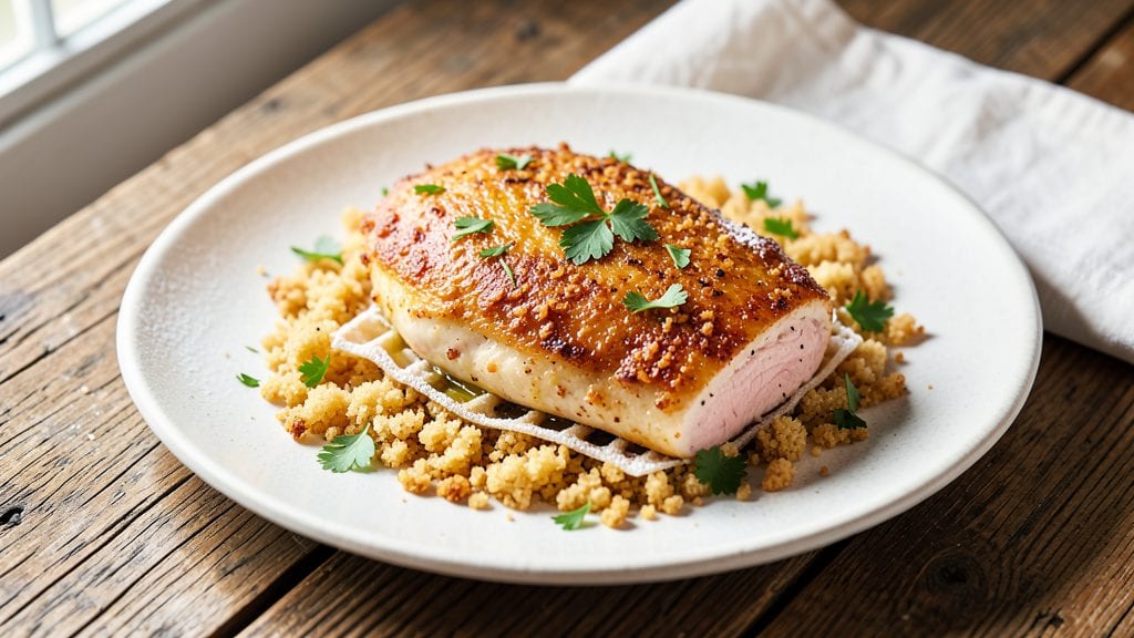 Carrabba's Chicken Recipe: Celery-Crusted Crunch and Creamy Mushroom Magic