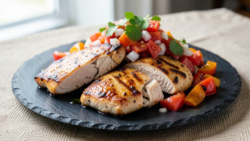 Chicken Breast and Salsa Recipe: Zesty Grilled Perfection in 20 Minutes