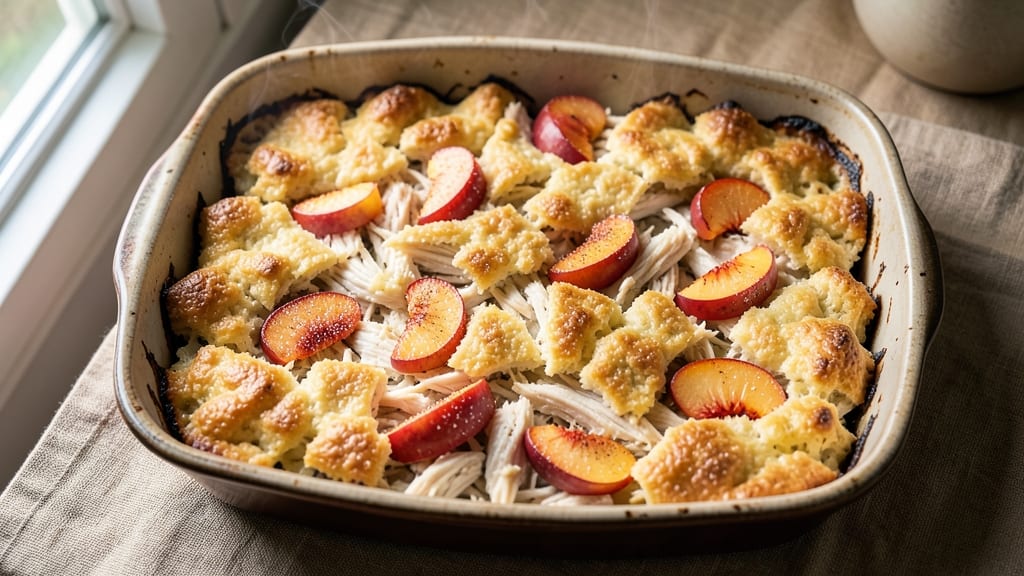 Chicken Cobbler Recipe with Red Lobster Biscuit Mix: Crispy Top, Juicy Chicken, One-Pan Magic