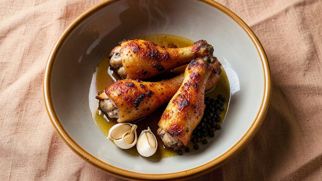 Chicken Drumsticks Recipe: Smoky Garlic Butter Bites in 35 Minutes