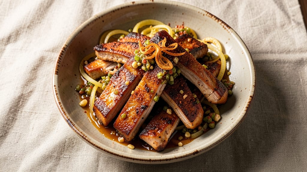 Chicken Ribs Recipe: Celery-Crusted Crunch Meets Smoky Braised Richness