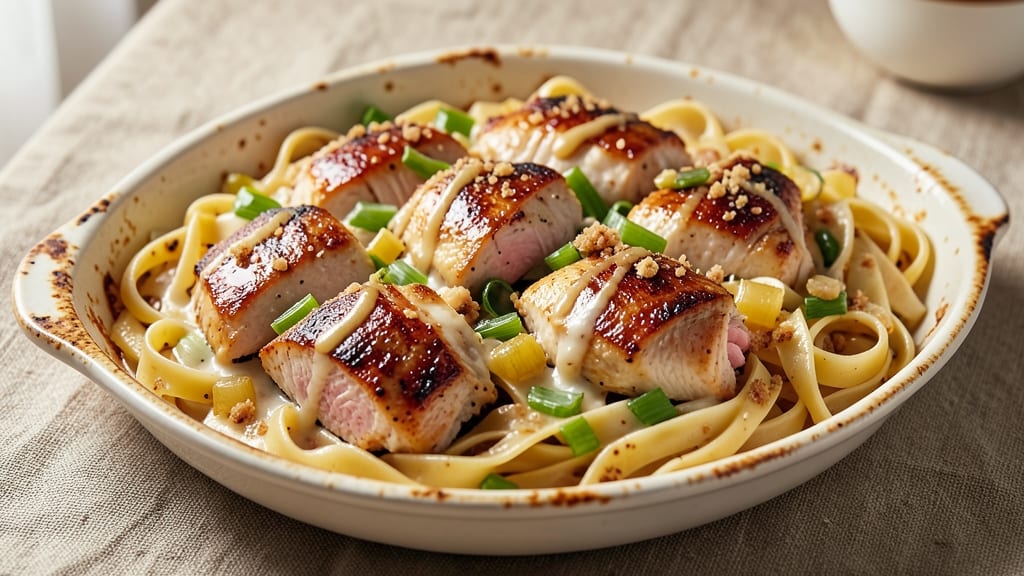 Betty Crocker's Chicken Tetrazzini Recipe: Celery-Crusted Creamy Comfort in One Pan