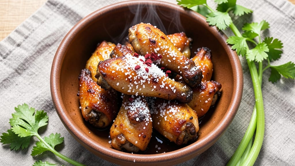 Chicken Wings Recipe: Air-Crisped With Celery Salt Kick