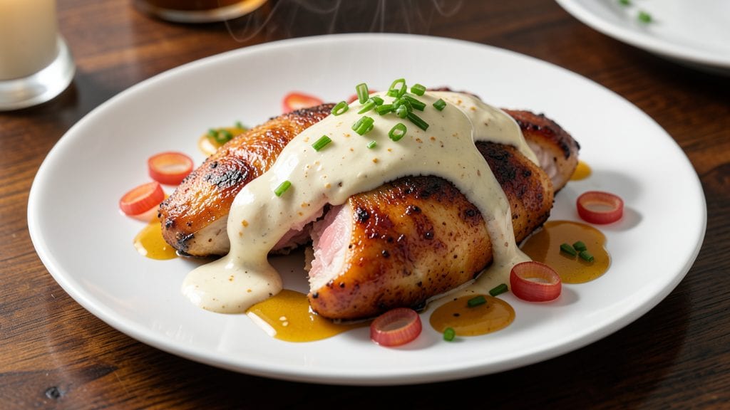 Chicken With Philadelphia Cream Cheese Recipe: Celery-Crusted Crunch and Tangy Cream Fusion