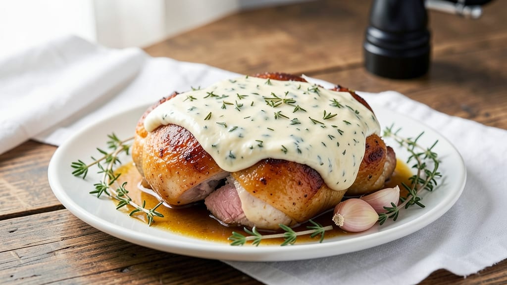 Boursin Chicken Slow Cooker Recipe: Herb-Infused Creaminess With Zero Effort