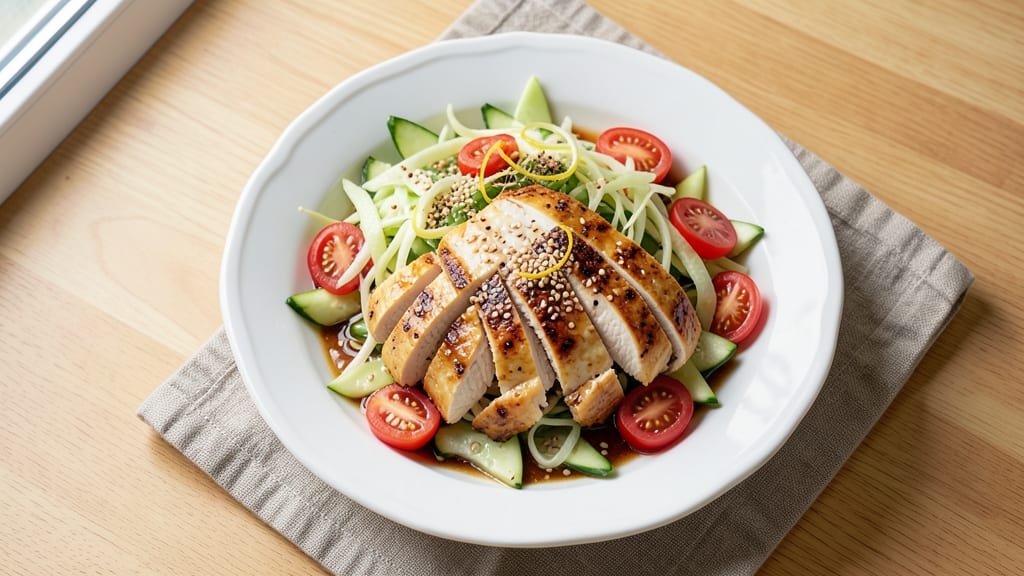 Barefoot Contessa's Chinese Chicken Salad Recipe: Crunchy Sesame-Ginger Dressing Magic