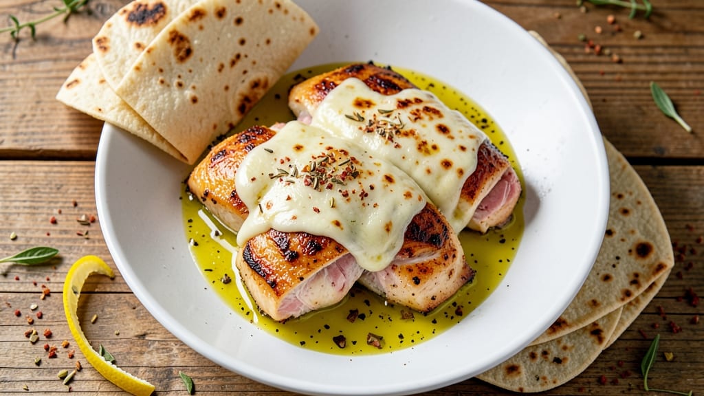 Baked Catalina Chicken Recipe: Crispy Tortilla Crown Over Smoky Cheddar Streaks
