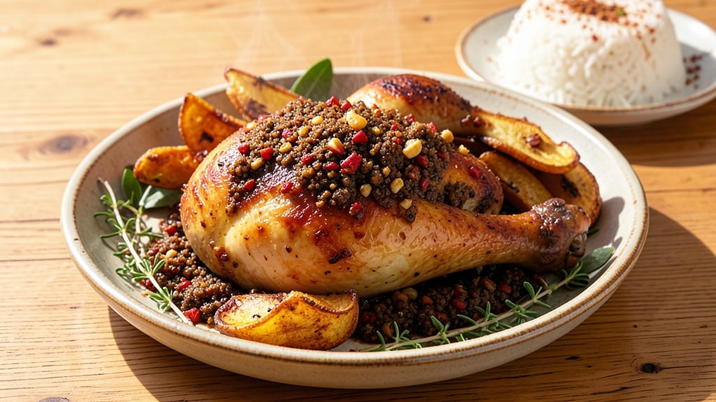 Bajan Baked Chicken Recipe: Spiced Jerk Butter and Citrus Glaze Magic