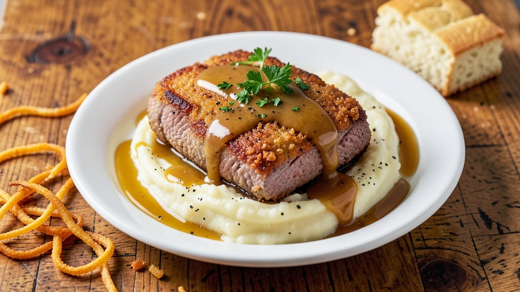 Alton Brown's Chicken Fried Steak Recipe: Buttery Crust Meets Juicy, Tender Meat