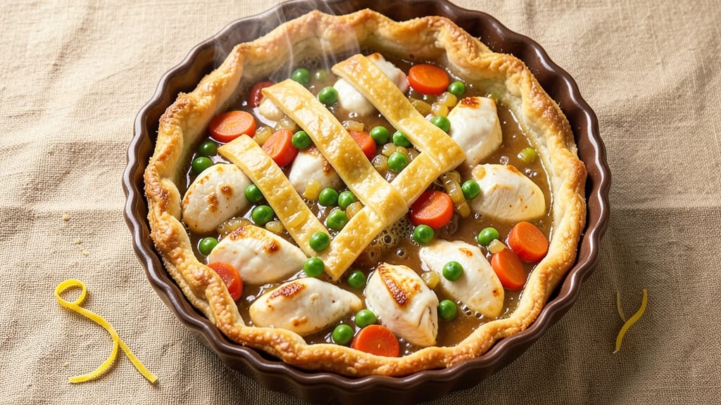 Betty Crocker's Gluten Free Chicken Pot Pie Recipe: Crispy Crust, Silky Filling in One Dish