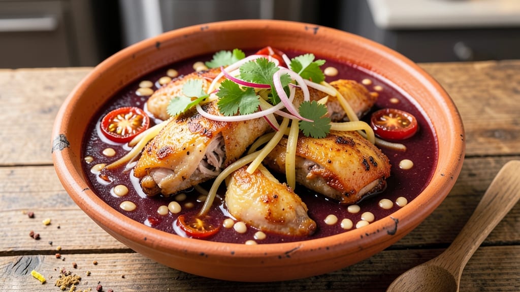 Authentic Red Chicken Pozole Recipe: Smoky Tomato-Ancho Stew With Shredded Chicken