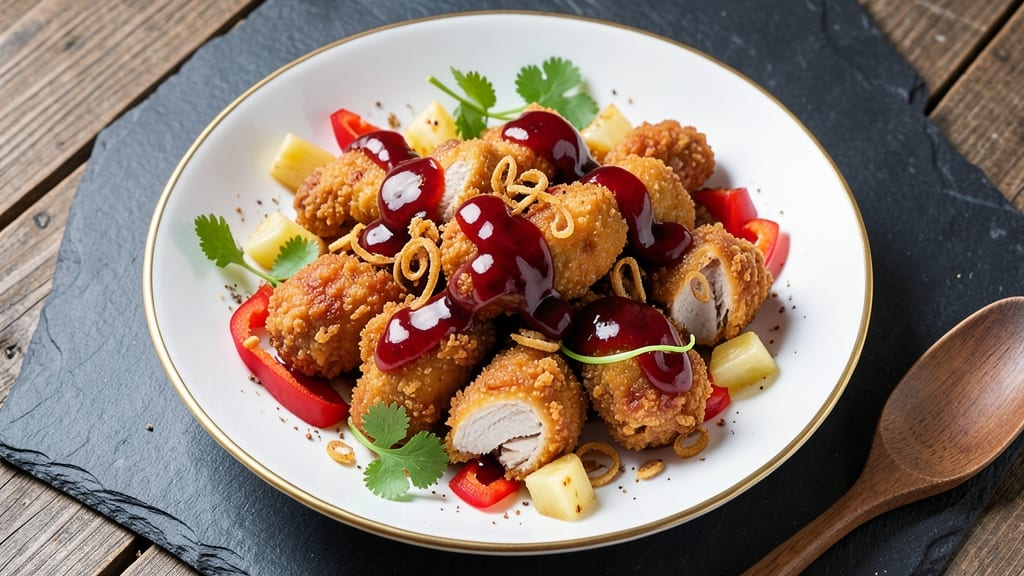 Authentic Chinese Sweet and Sour Chicken Recipe: Crispy Battered Bites With Tangy Pineapple Zing