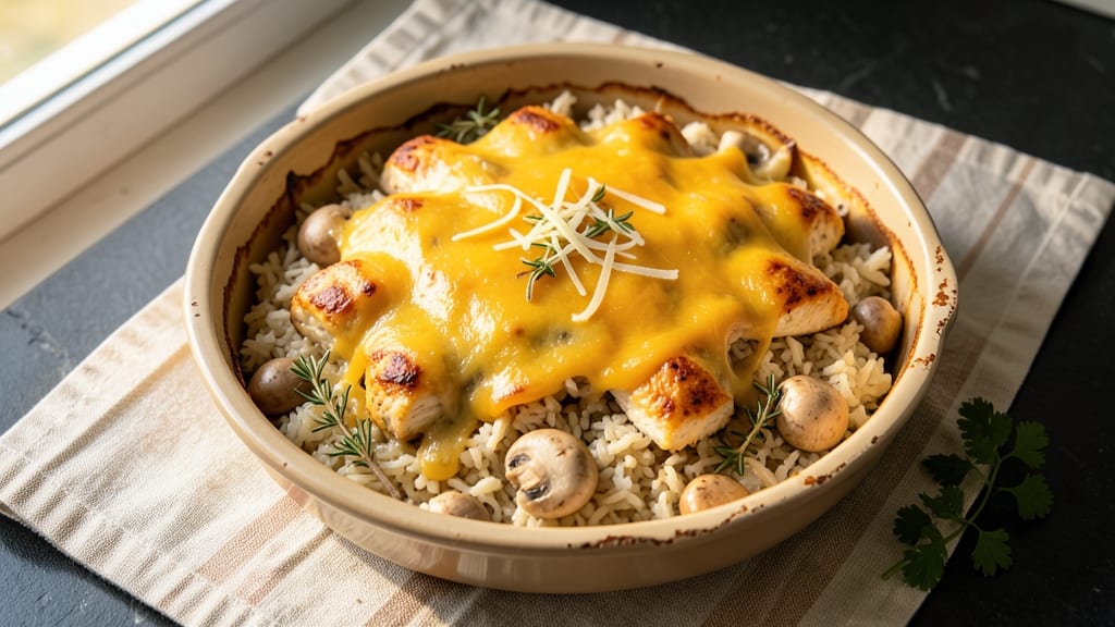 Betty Crocker Chicken and Rice Casserole Recipe: Crispy-Topped Comfort in One Pan