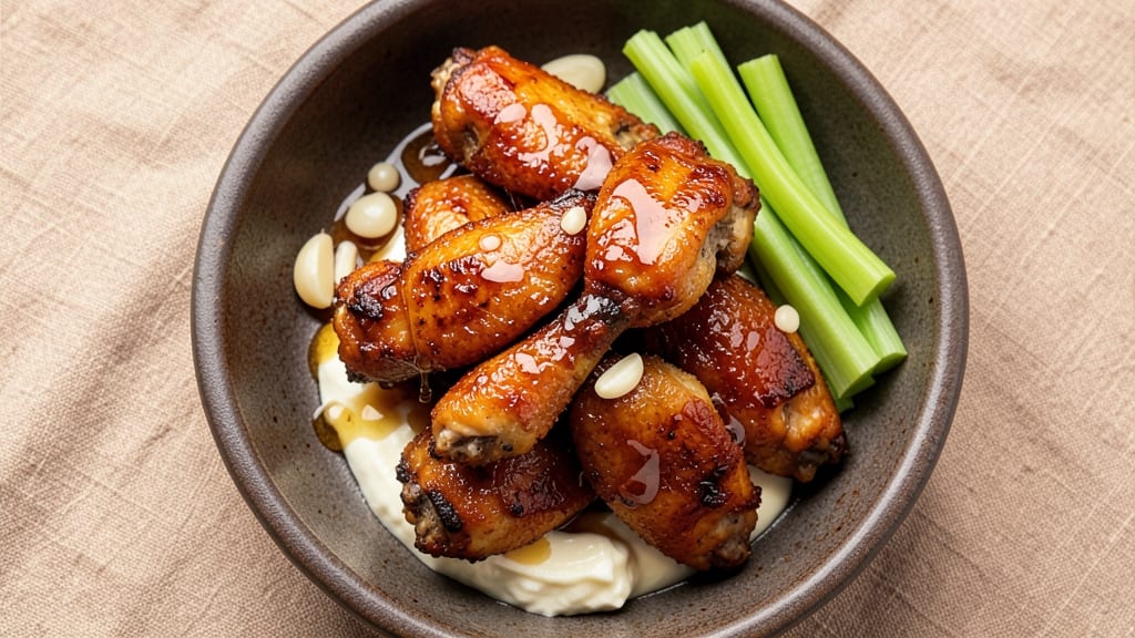 Gordon Ramsay Chicken Wings Recipe: Celery-Crusted Crunch With Vinegar-Kissed Heat