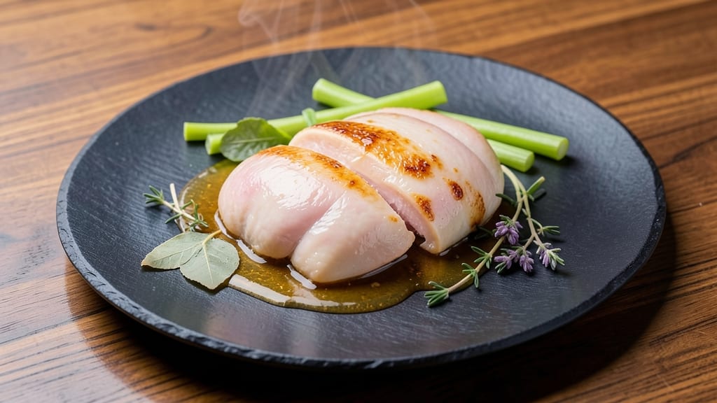 Gordon Ramsay's Poached Chicken Recipe: Celery-Crusted Crunch With Vinegar-Kissed Tenderness