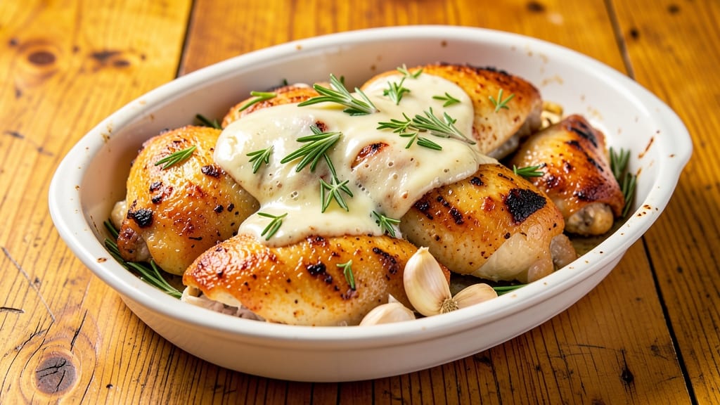 Mom's Butter Baked Chicken Recipe: Juicy, Melty Center With Crispy Skin