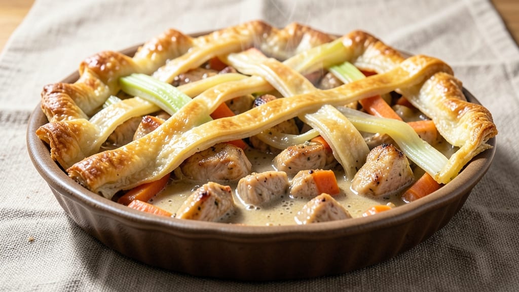 Mrs Budd's Chicken Pot Pie Copycat Recipe: Celery-Crusted Crunch and Creamy Mushroom Bliss
