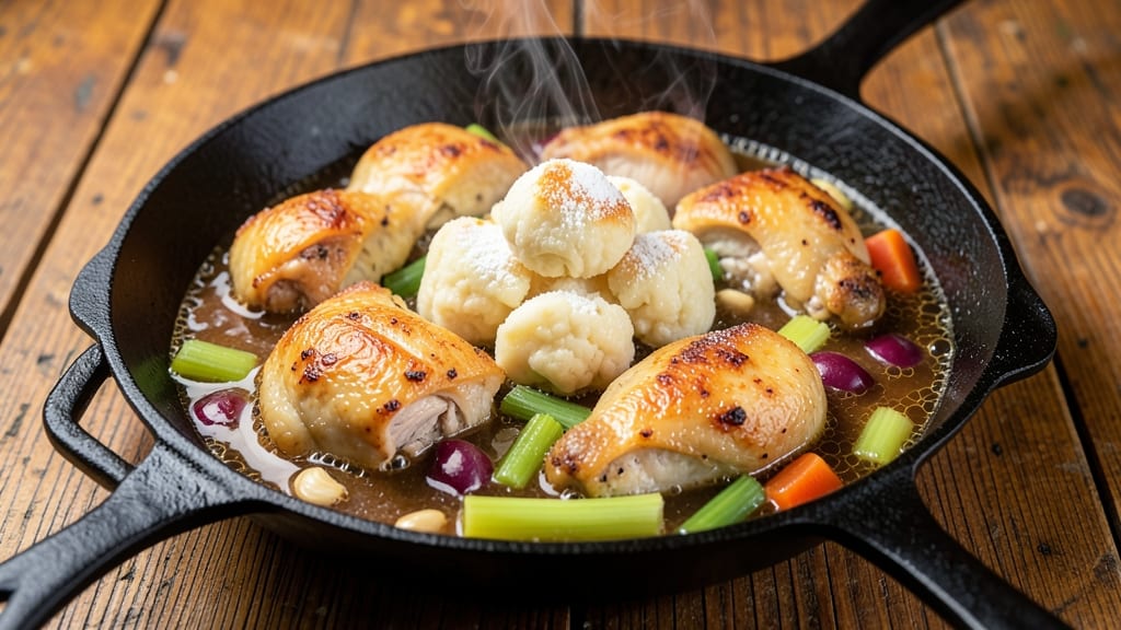Original Bisquick Chicken and Dumplings Recipe: One-Pot Creamy Crunch Without the Mess