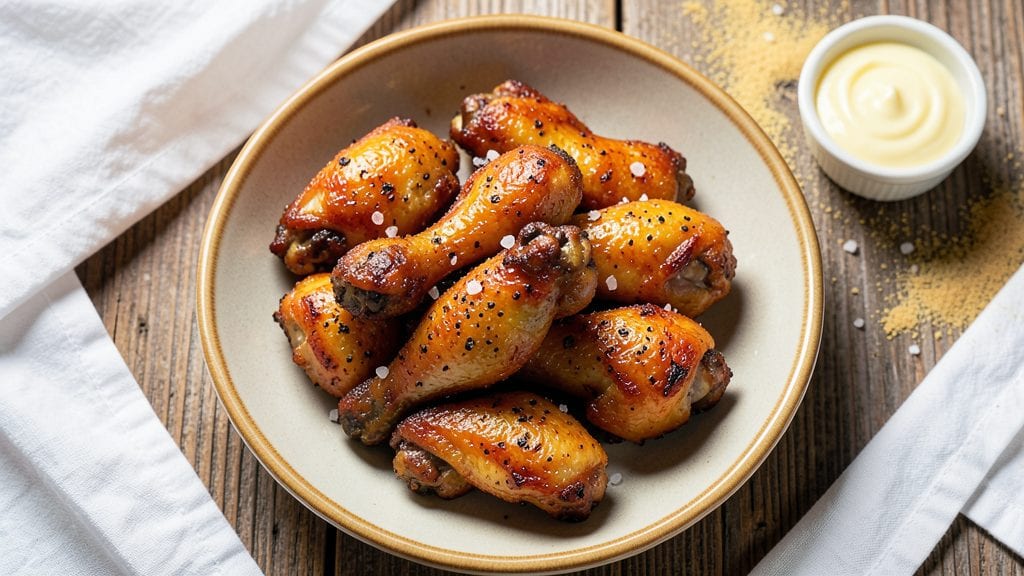 Original Chicken Wings Recipe: Crispy Celery Crust With Tangy Ranch Dip Twist