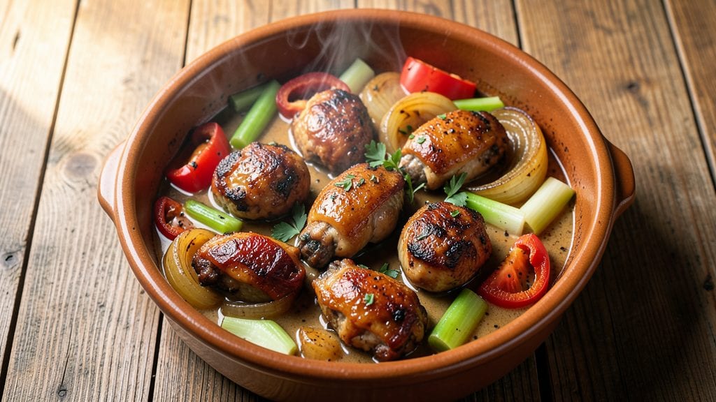 Stewed Chicken Gizzards Recipe: Rich Celery-Spiced Braise That Transforms Tough Bites