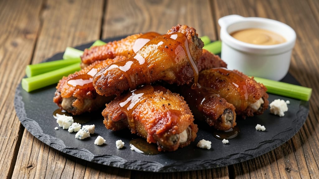Wingstop Copycat Chicken Wings Recipe: Celery-Vinegar Crunch and Tangy Ranch Magic